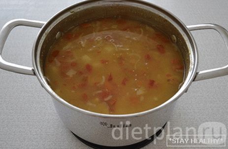 Ставим суп на плиту